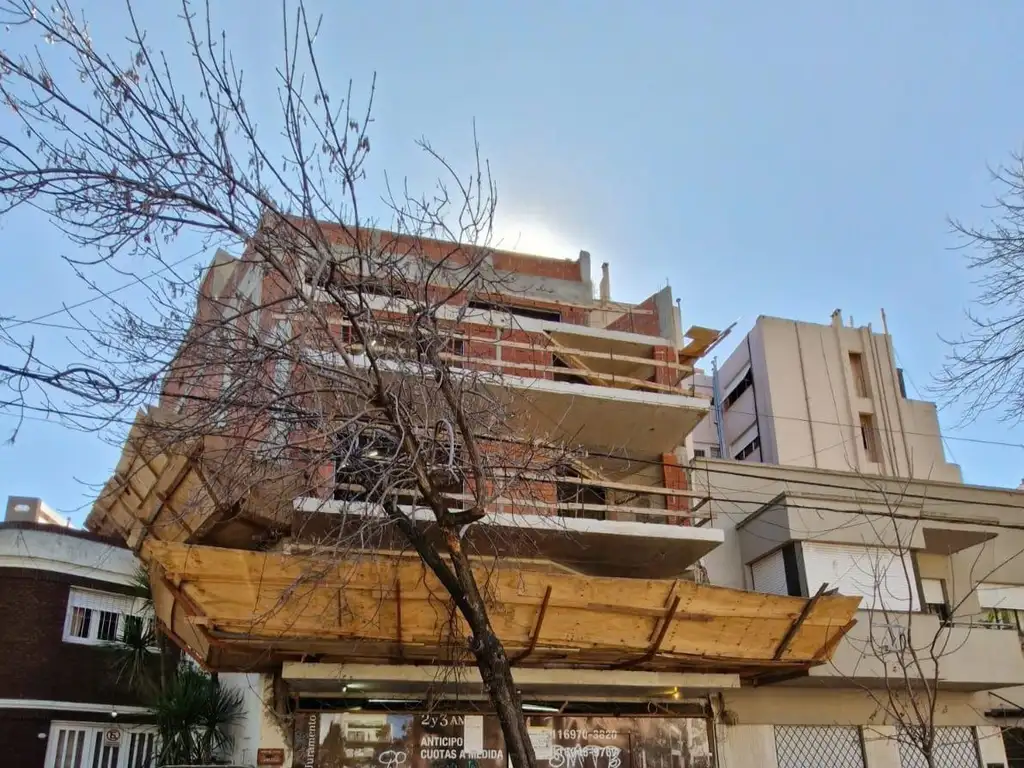 Depto 3 amb con jardín - en construcción - Belgrano R