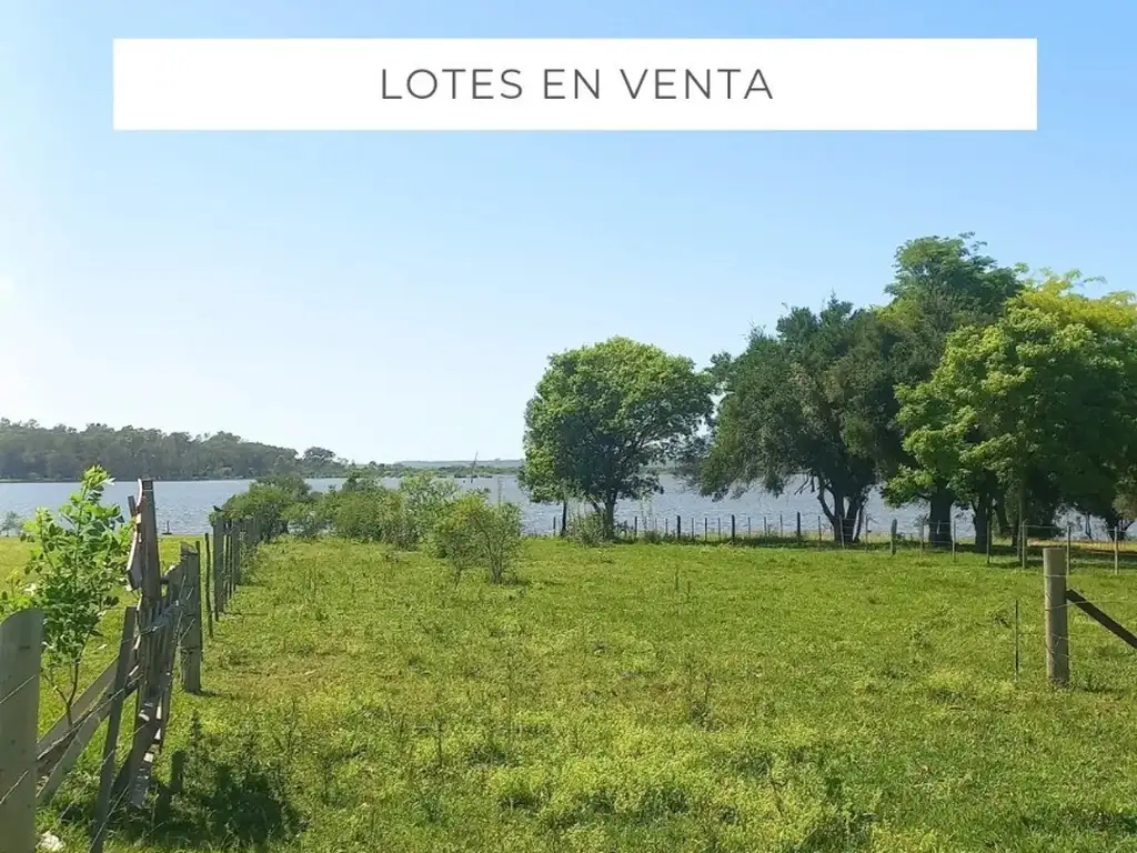 Lotes Frente al Lago Salto Grande