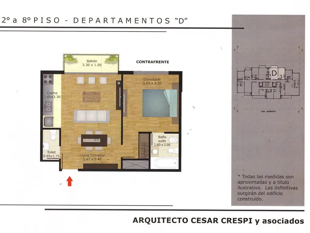 Venta Ramos Mejia 2 ambientes  departamento