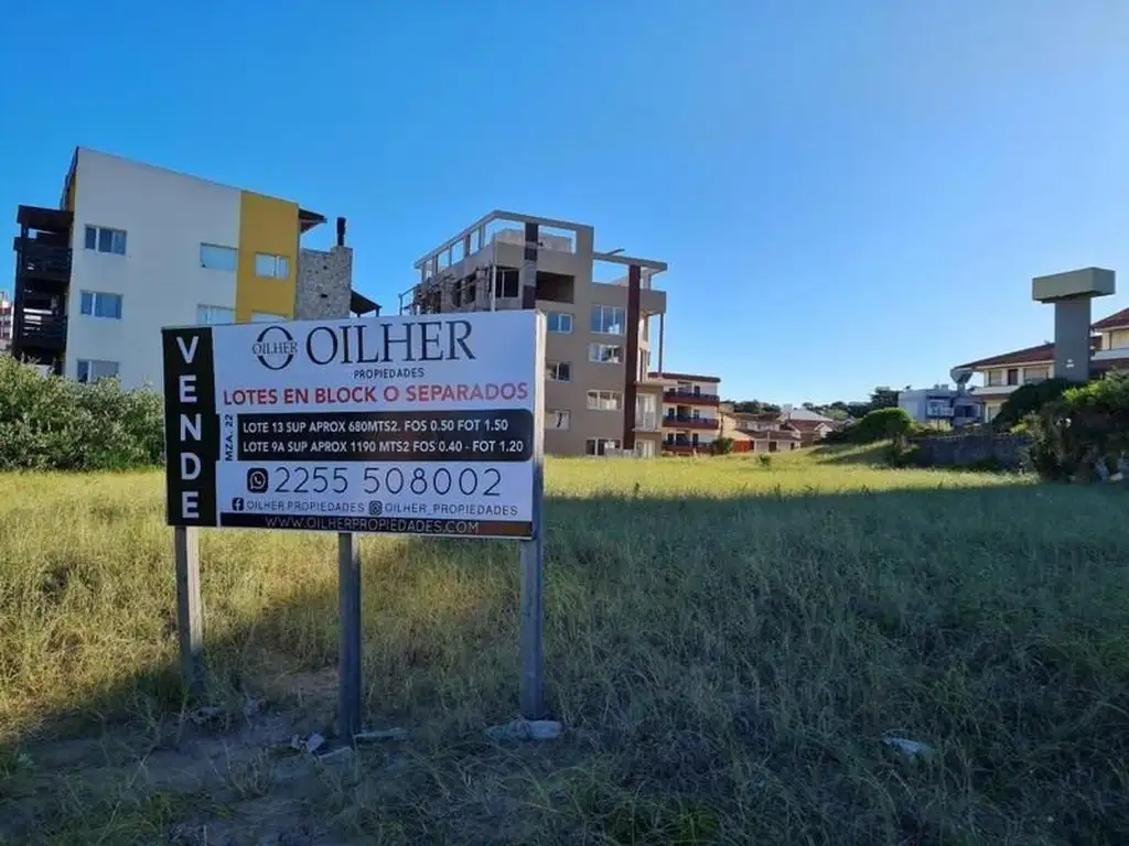 Villa Gesell, Venta Lote Multifamiliar Zona Sur