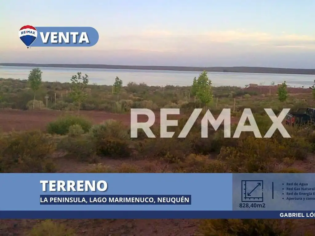 VENTA Lote 828,40 m2 B° La Península Neuquen