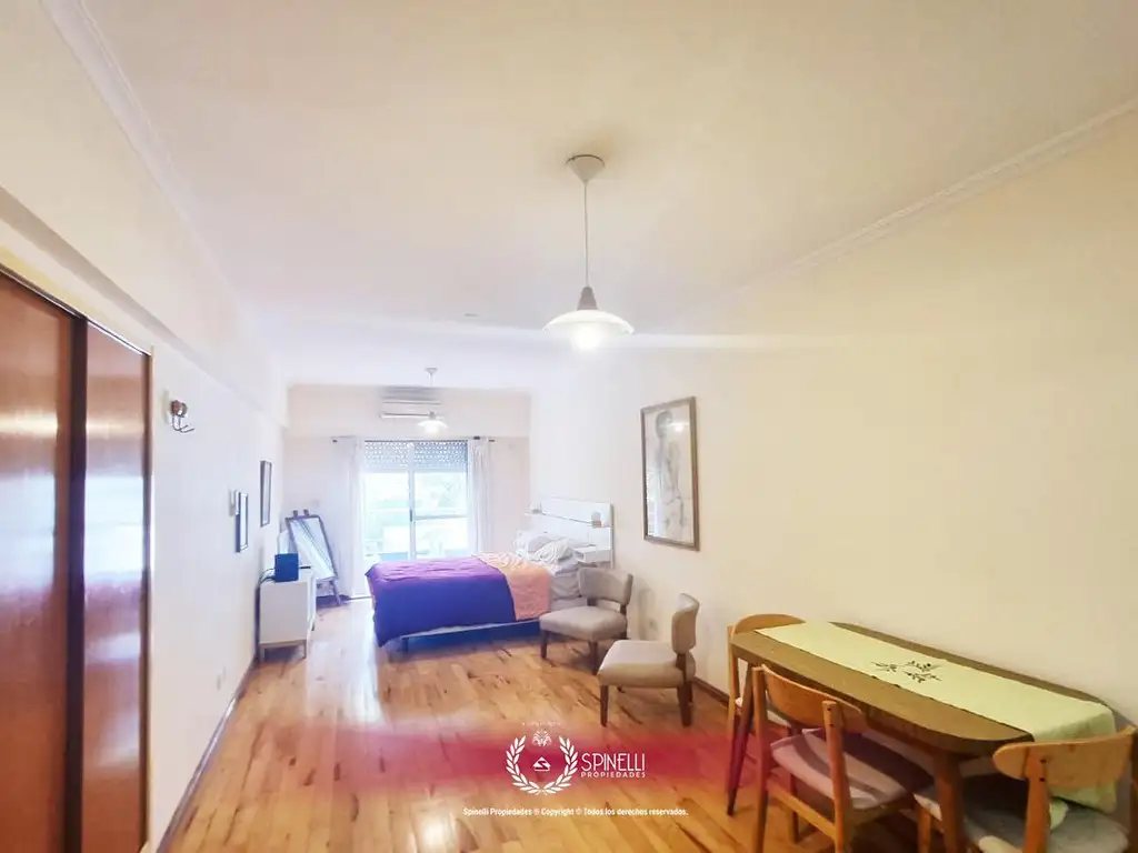 Alquiler departamento 1 ambiente amoblado 34M² la mejor ubicación de Boedo con balcón frente nuevo