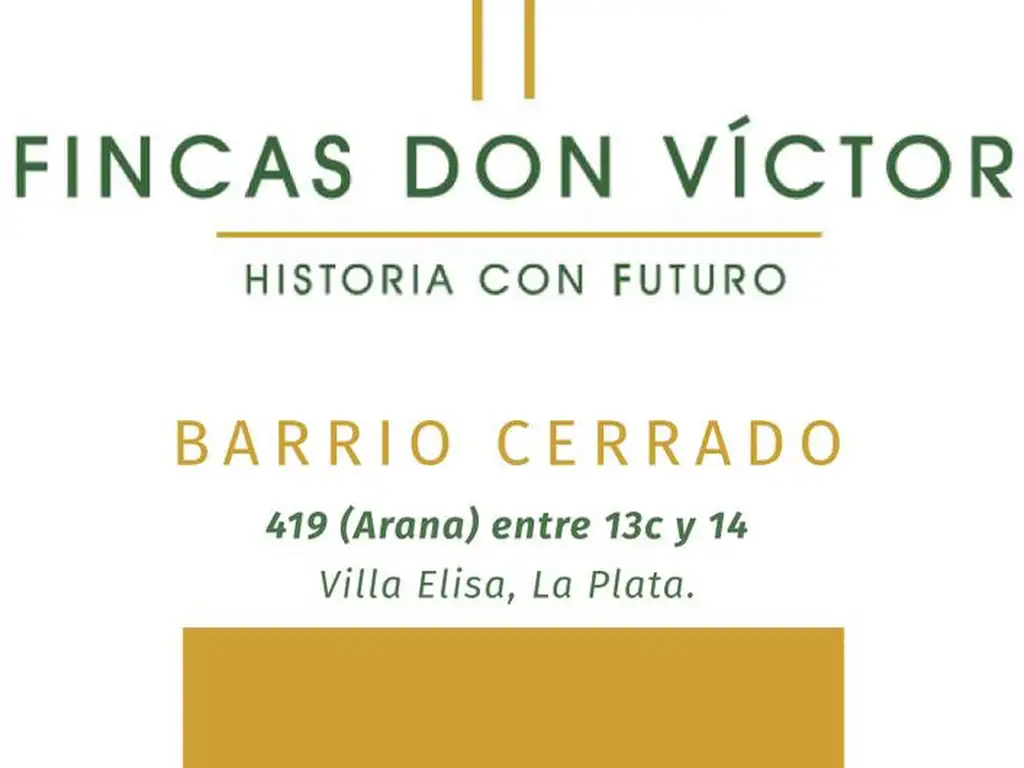 Terreno en venta en Villa Elisa  - Fincas de Don Victor - Dacal Bienes Raices