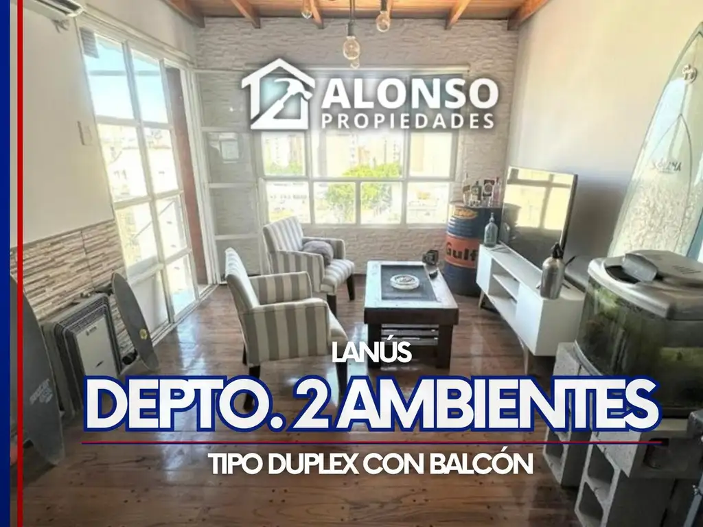 DEPARTAMENTO 2 AMBIENTES EN VENTA EN LANUS