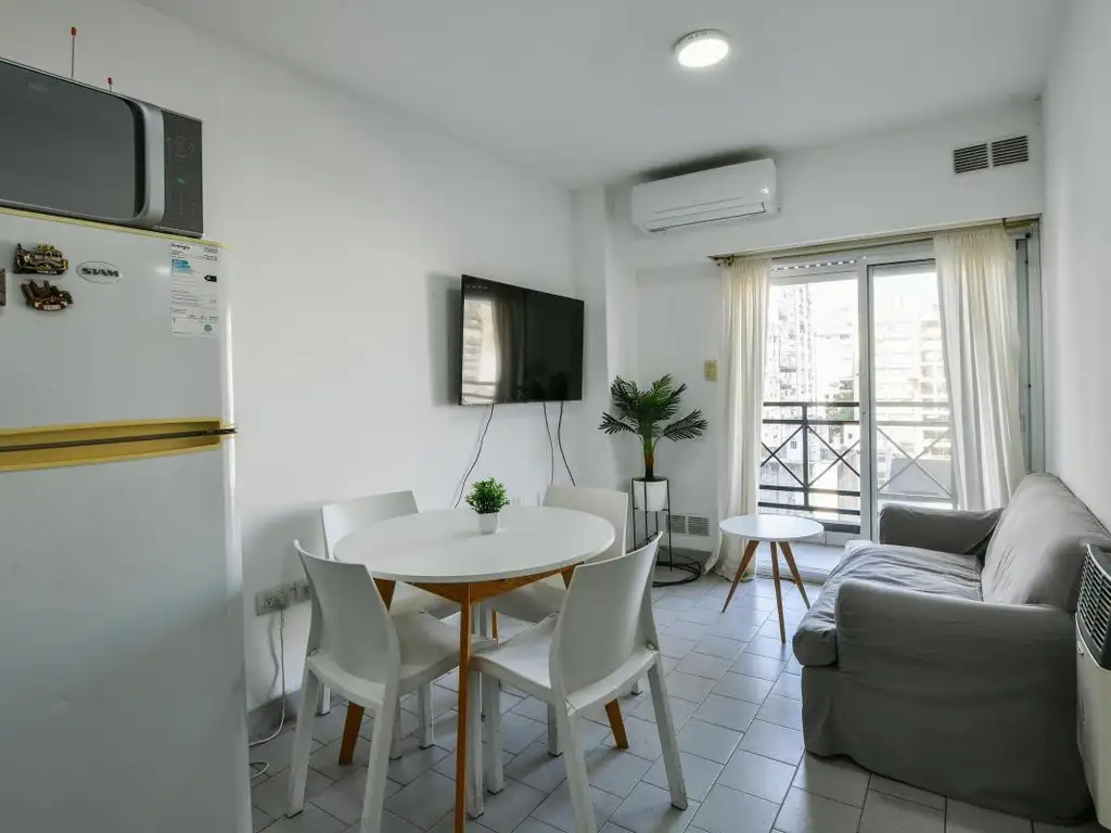 Departamento de un dormitorio en venta zona rio rosario balcón al frente