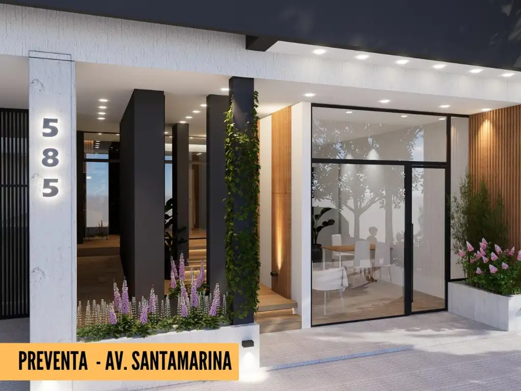 DEPARTAMENTO DE  2 DORMITORIOS AL POZO | SANTAMARINA 500