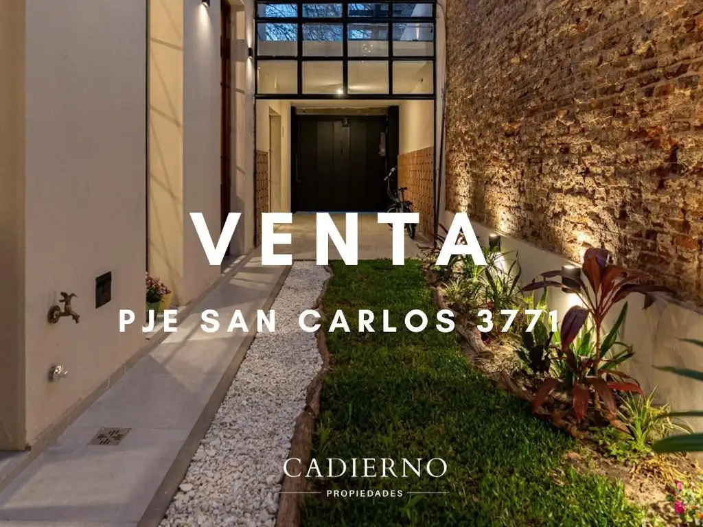 CASA DE TRES DORMITORIOS CON QUINCHO EN PJE SAN CARLOS 3771