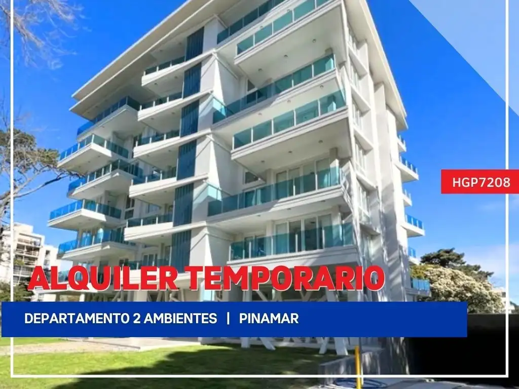 Departamento - Alquiler temporario - Argentina, Pinamar - Bunge 1600