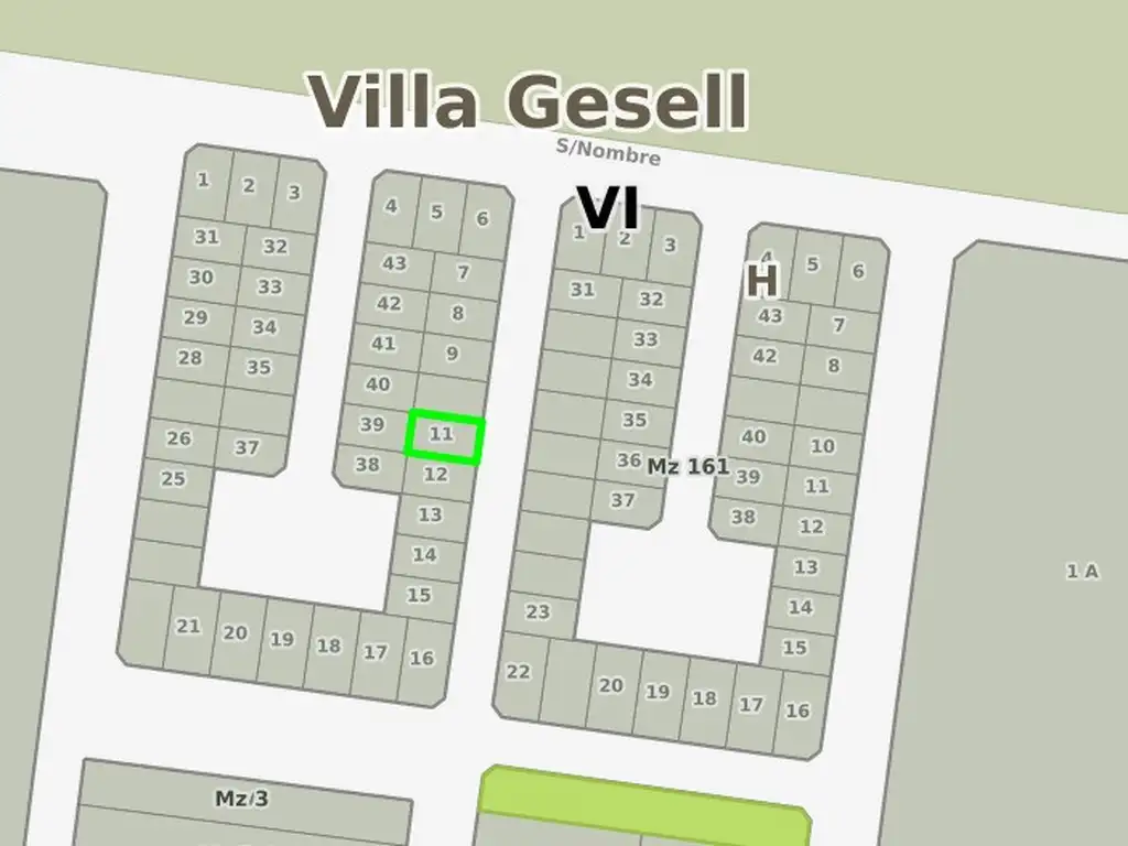 Lote en Venta - Zona Golf de Villa Gesell