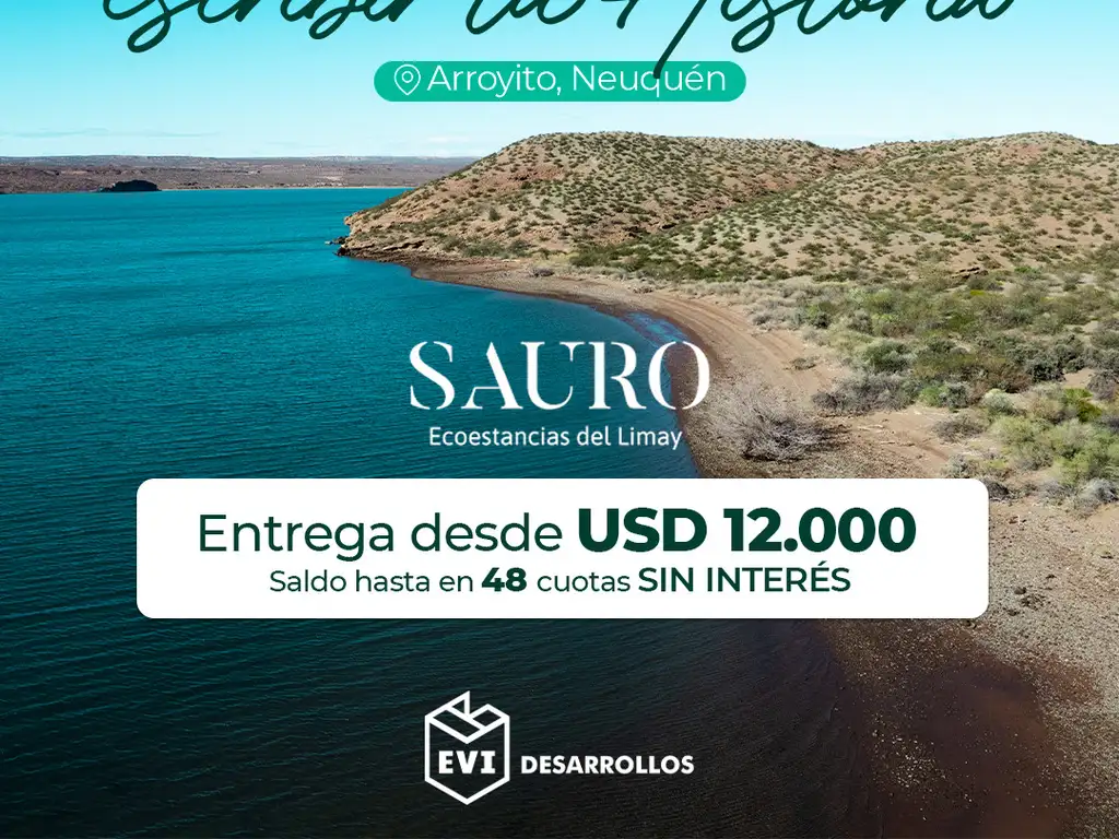 Lote En Neuquén - Loteo Sauro Ecoestancias Del Limay - Lotes Desde 1 Hectárea