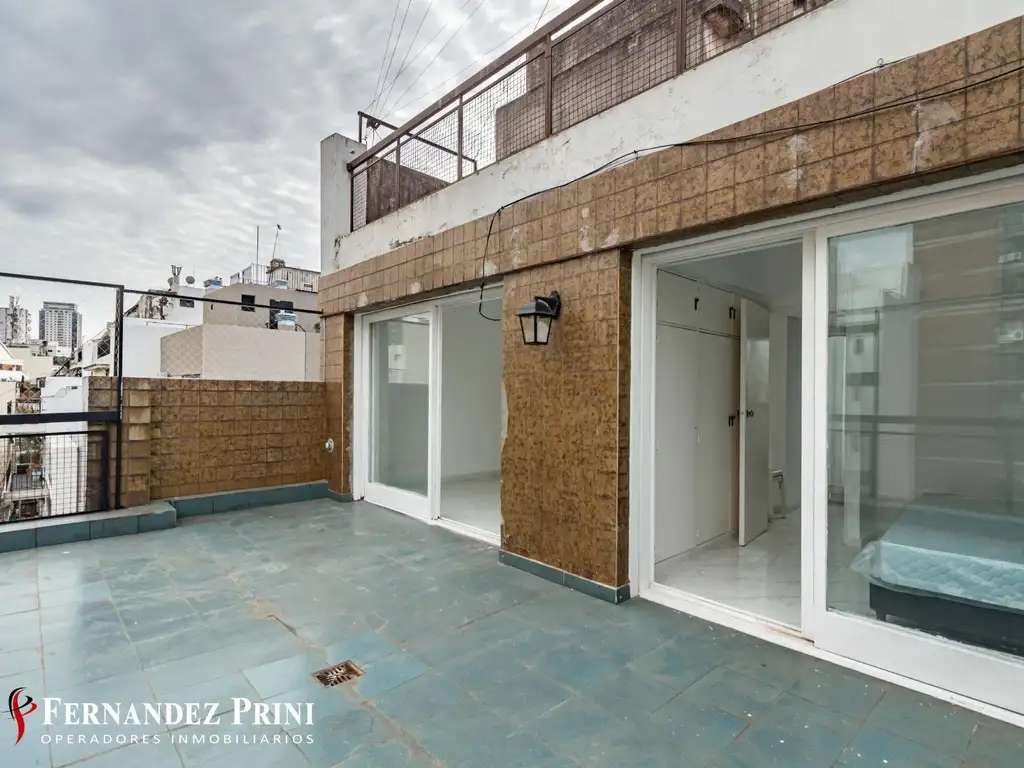 Excelente departamento 2 ambientes con balcón terraza