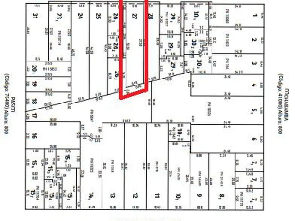 Terreno en venta para constructora Rosario - Montevideo y Sarmiento