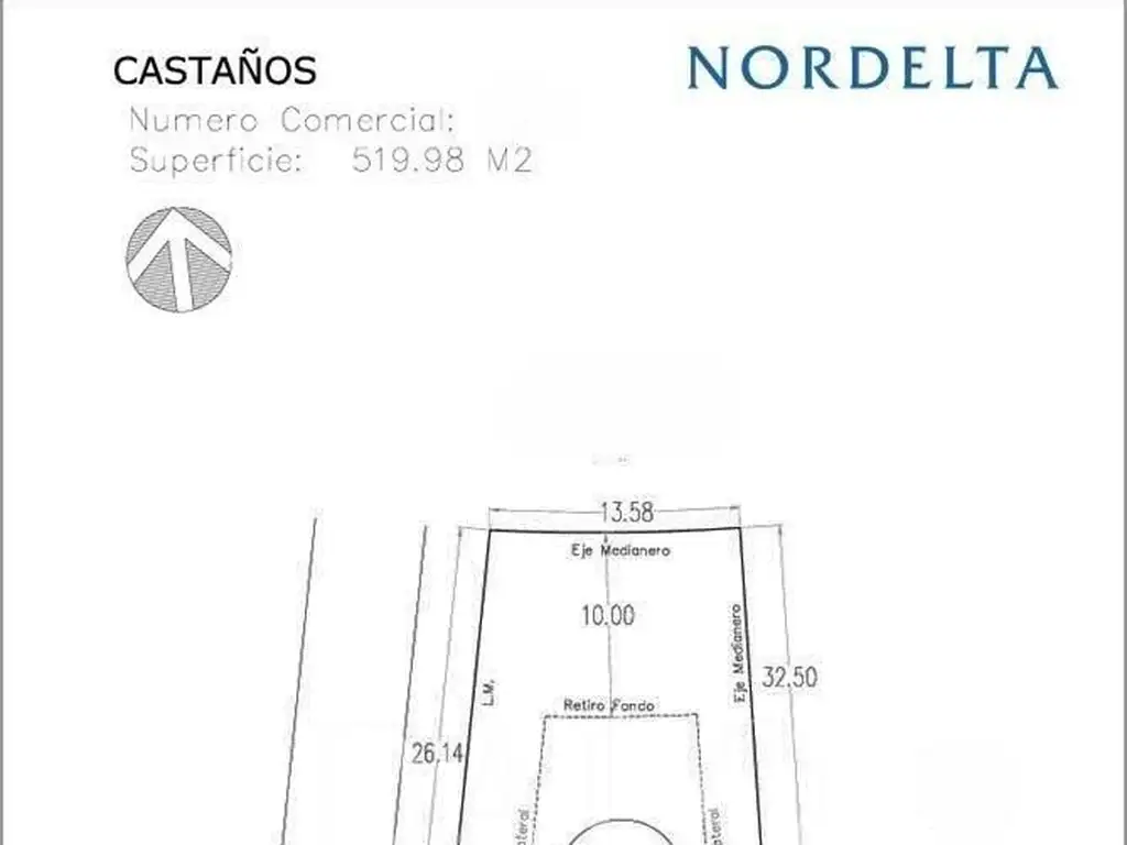 Terreno Lote  en Venta en Castaños, Nordelta, Tigre