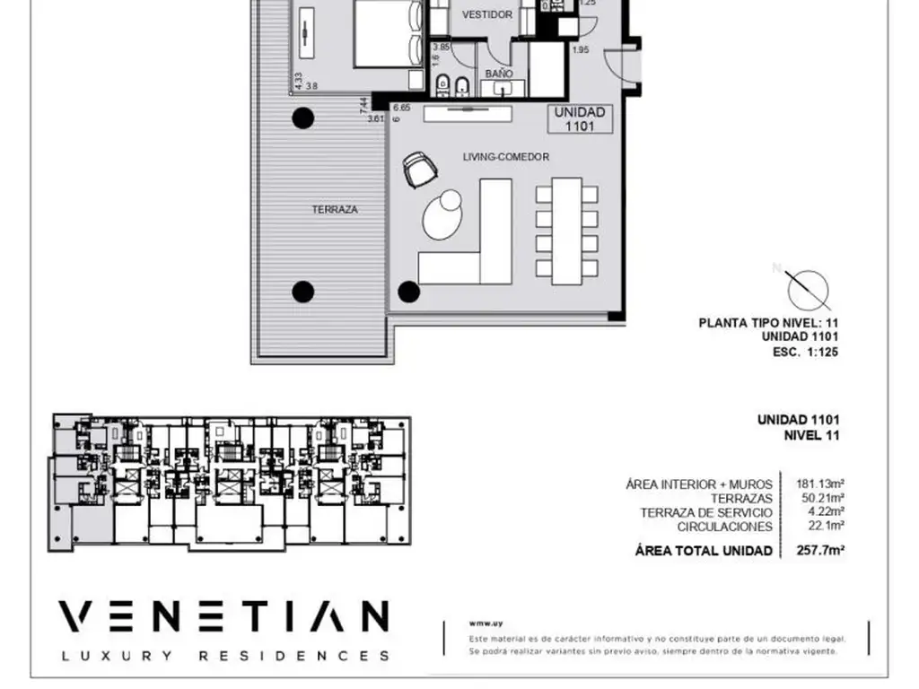 VENETIAN ESQUINERO EN VENTA