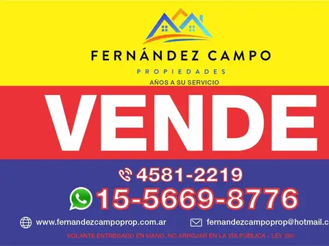 Terreno en venta Palermo 