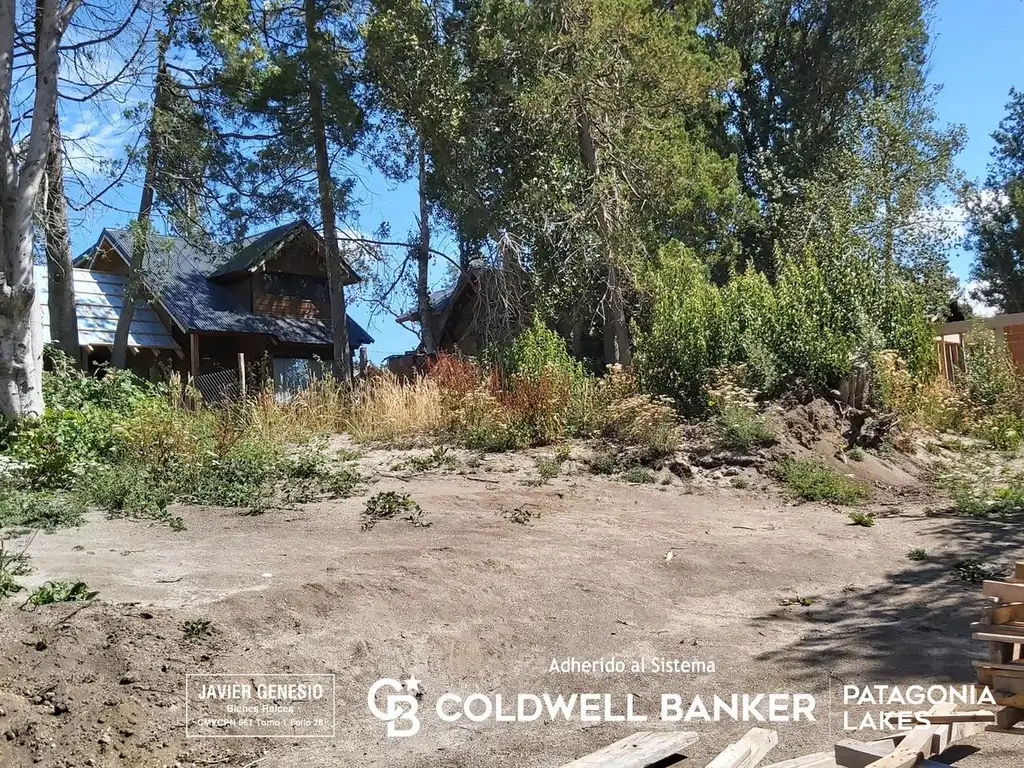 VENTA Lote/Terreno 290 m2 con proyecto aprobado en Barrio Norte, Villa La Angostura