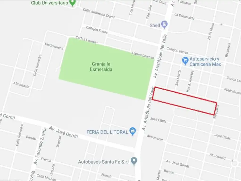 Terreno venta con localización perfecta para inversión: En frente de la Granja de la Esmeralda