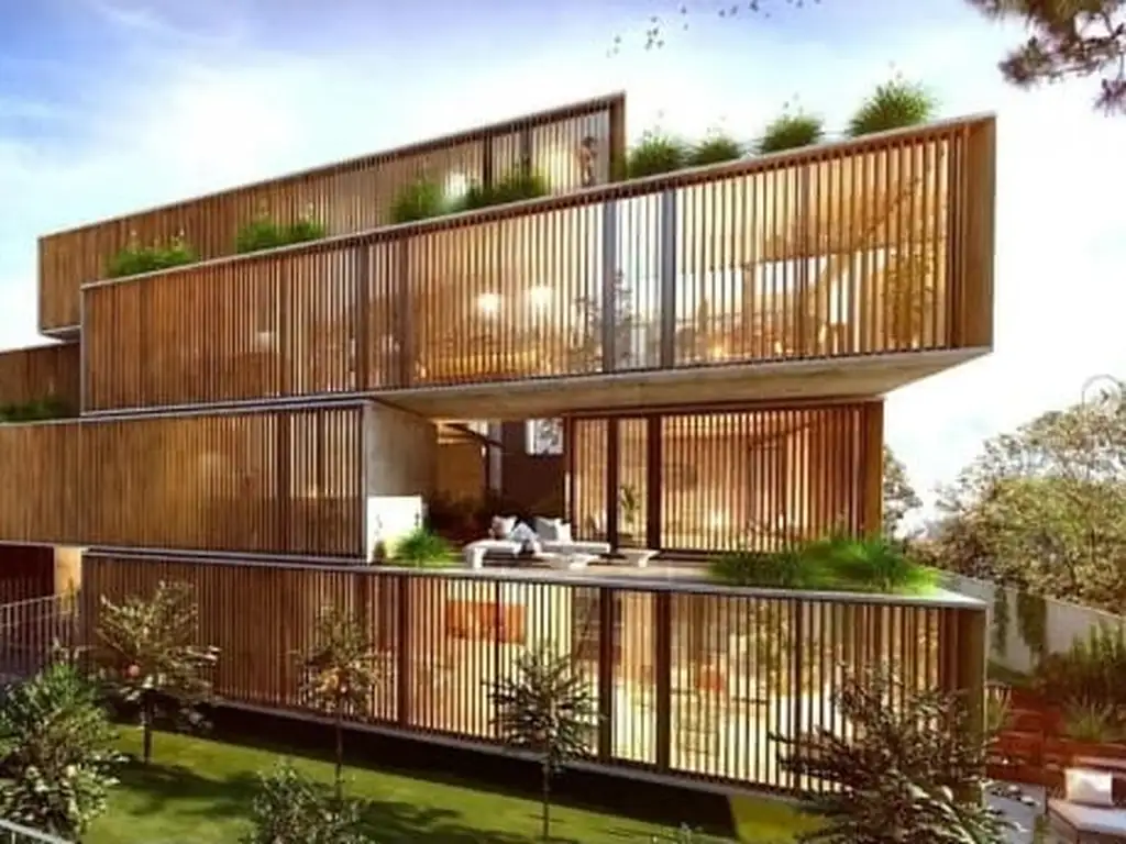 Espectacular Edificio con Jardines Sustentables