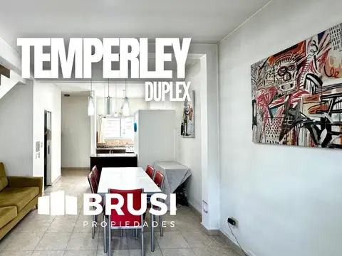 Duplex 3 ambientes con cochera en venta, Temperley, Lomas de Zamora.