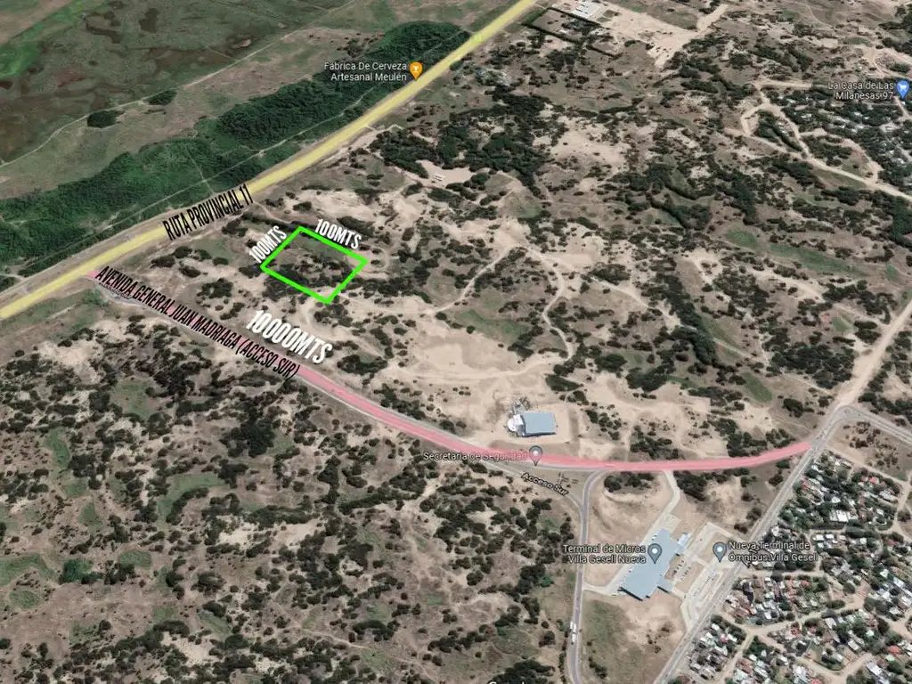 Terreno VENTA -  10000mts2 totales - Villa Gesell