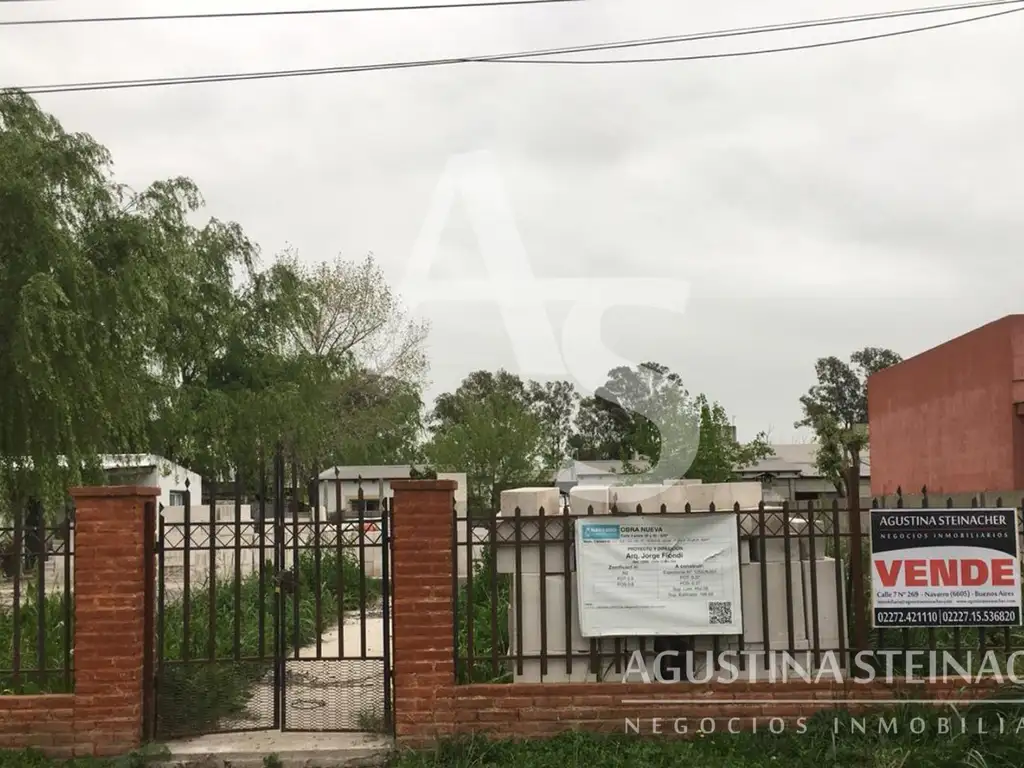 Terreno con casa en construcción RETASADA