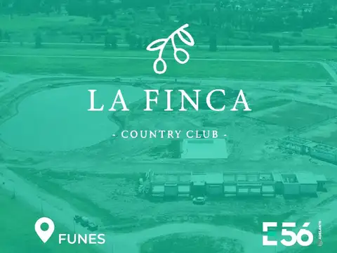 Lote en La Finca Country Club en Funes