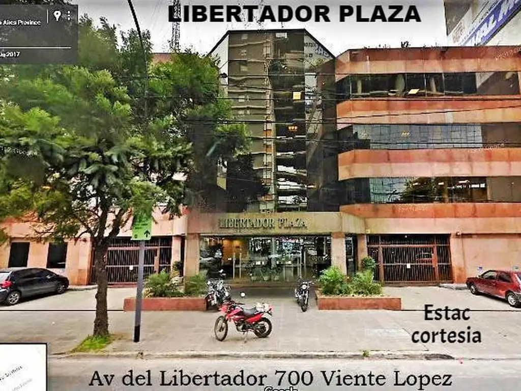 ALQUILER Av Libertador 700 Oficina Clase A  Luminosas al Rio