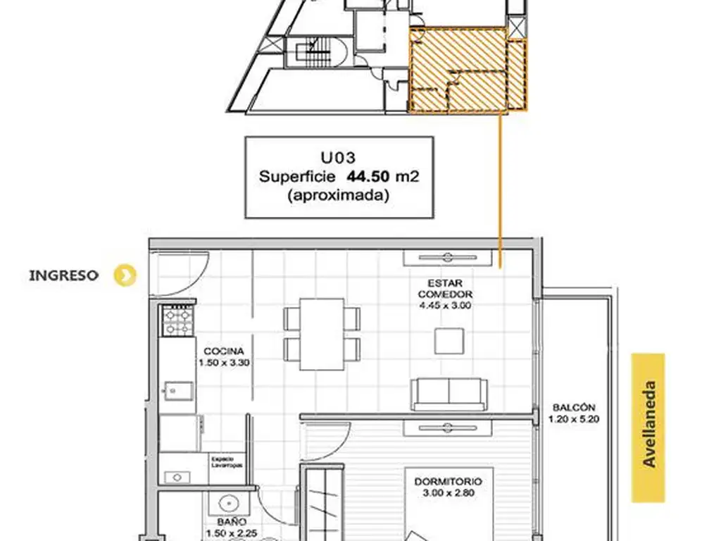 Departamento 1 dormitorio en venta - Remedios de Escalada de San Martin