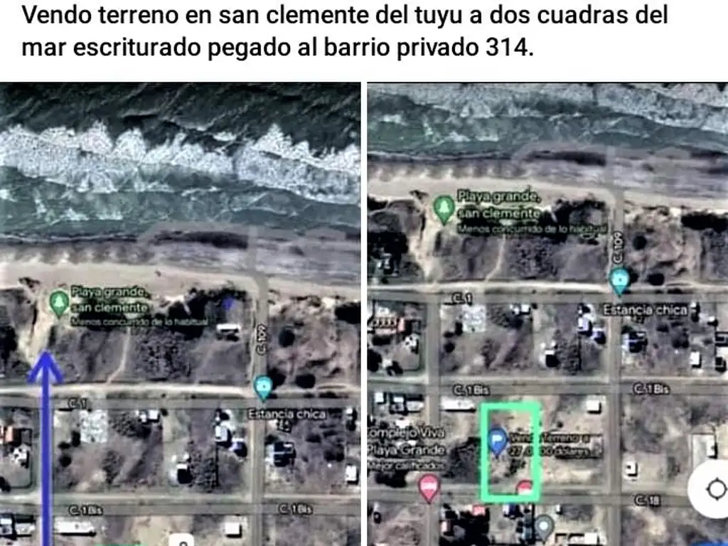 Terreno en San Clemente