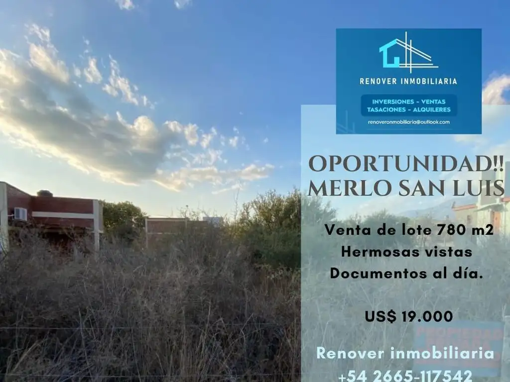 Lote en venta