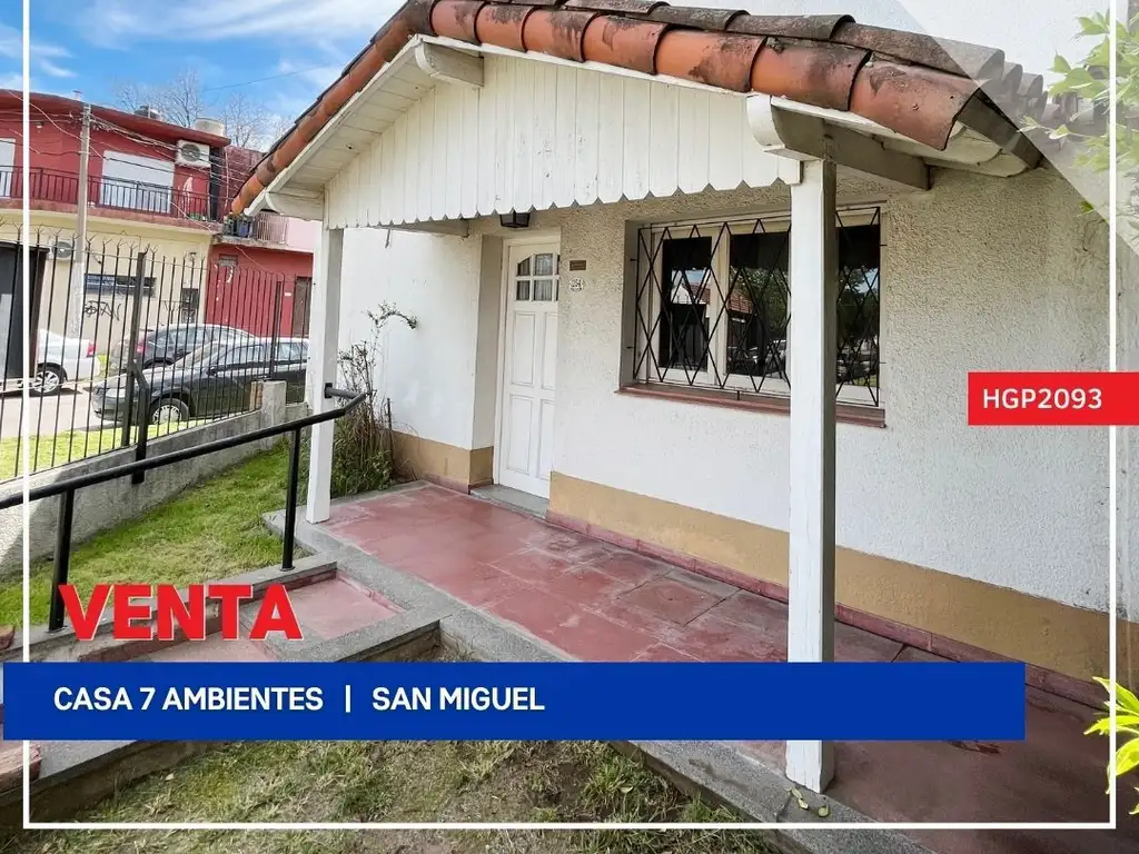 Casa - Venta - Argentina, San Miguel - Cnel. Manuel Fraga 1200