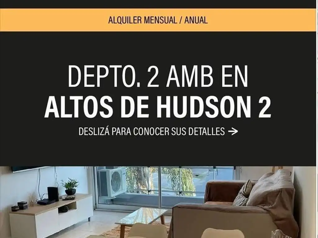 Departamento  en Alquiler en Altos de Hudson II, Guillermo Enrique Hudson, Berazategui