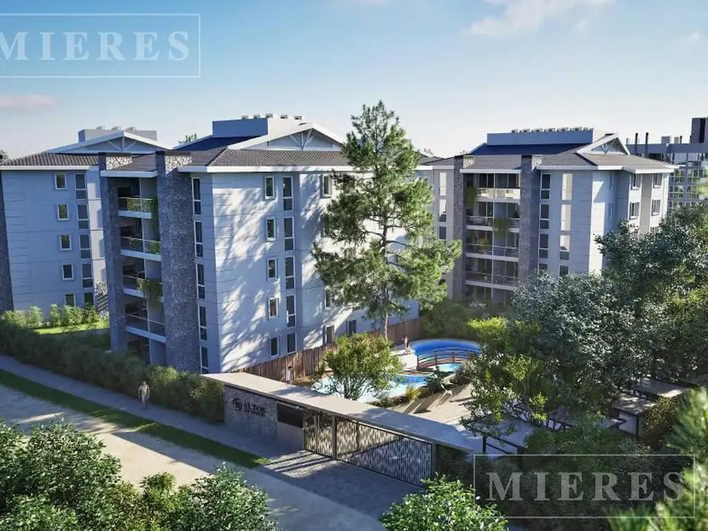 Departamento 4 ambientes con jardin y parrilla en  venta de pozo en Altos Los Robles, Loma Verde