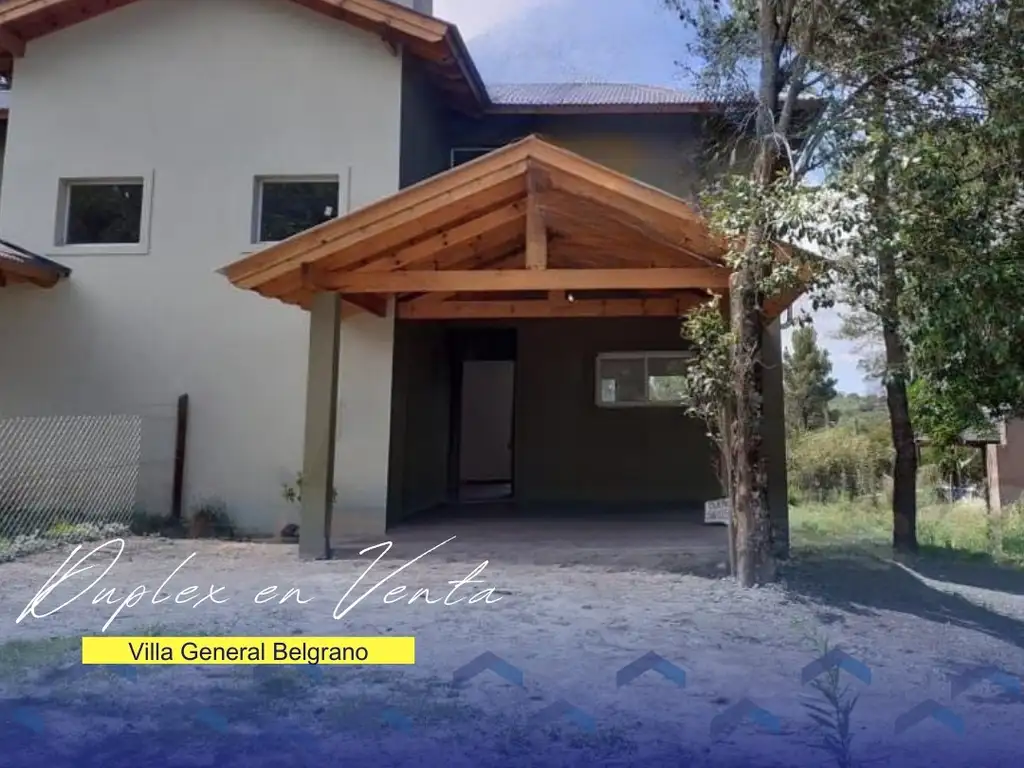SE VENDE DUPLEX A EN VILLA GENERAL BELGRANO
