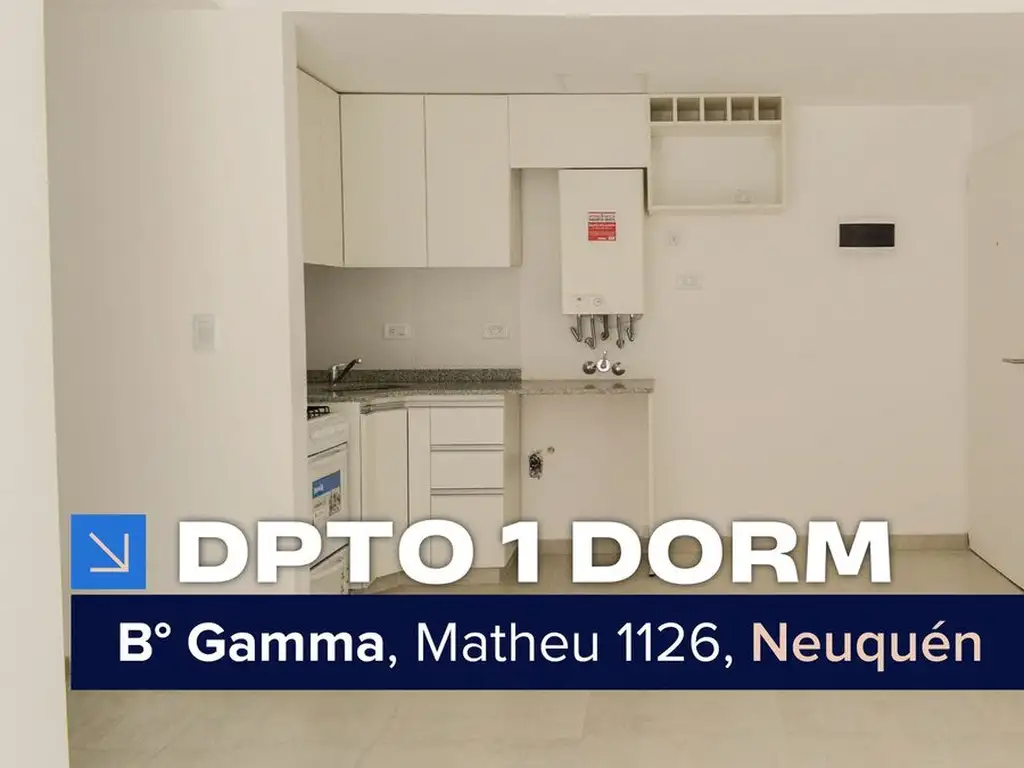 Dpto 1 dorm planta baja en venta - B°Gamma Neuquén