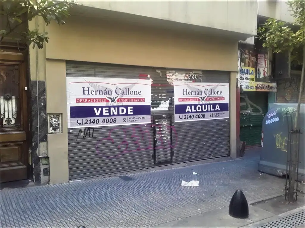 LOCAL DE 85 MTS² EN VENTA EN MICROCENTRO