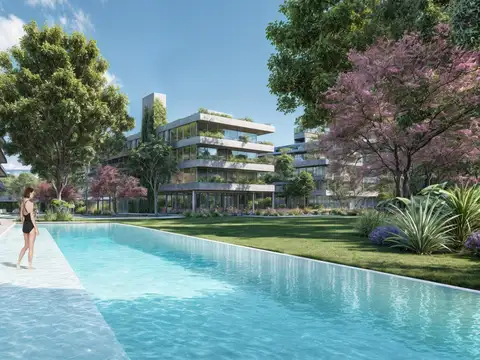 Departamento 4 ambientes con 2 baños