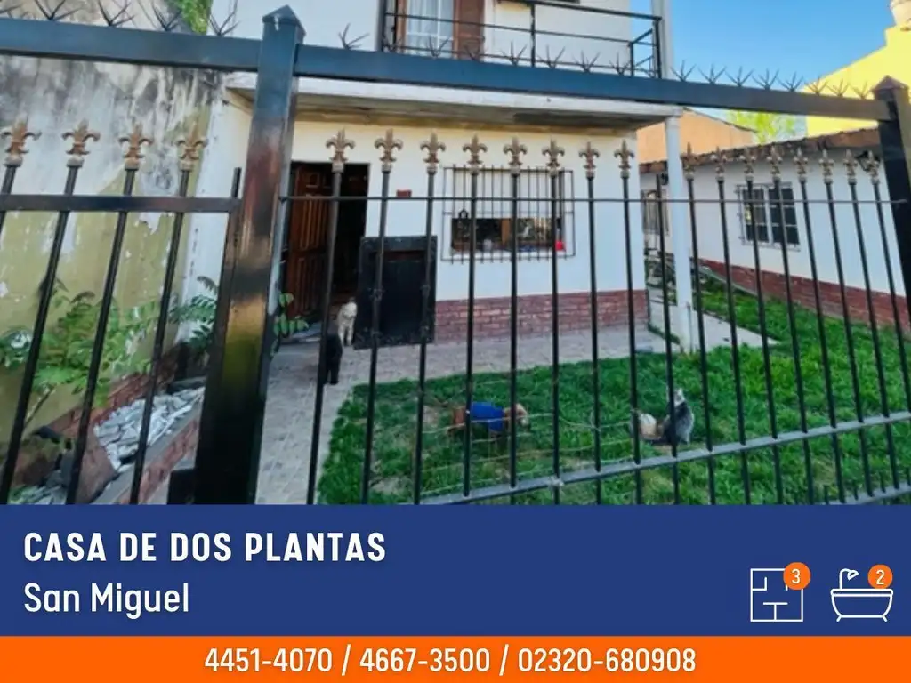 Casa - Venta - Argentina, San Miguel - Moctezuma 4995