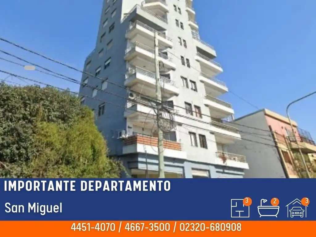 Departamento - Venta - Argentina, San Miguel - Avda. Presidente Peron 2083