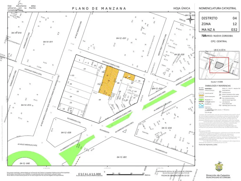 Terreno en  Nueva Cordoba