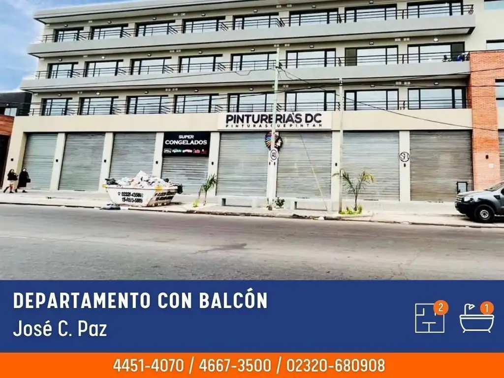 Departamento - Alquiler - Argentina, José C Paz - Arricau 1180