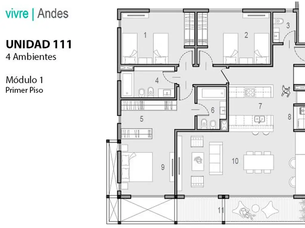 Venta de pozo 4 amb. en San Martin de los Andes