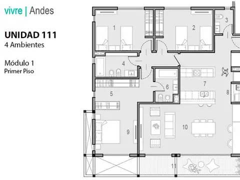 Venta de pozo 4 amb. en San Martin de los Andes