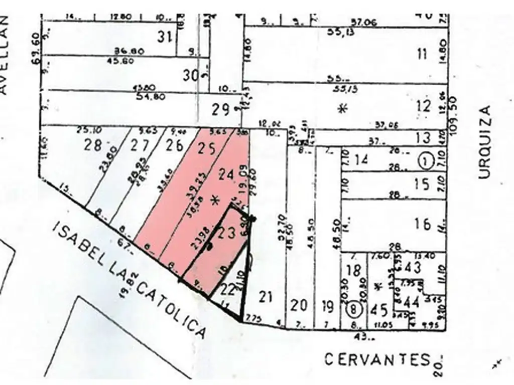 3 terrenos en Alta Cordoba para construir 7 plantas