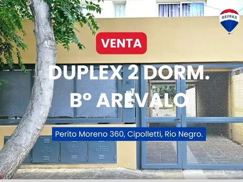 VENTA DUPLEX - 2 DORM. C/COCHER - B° AREVALO