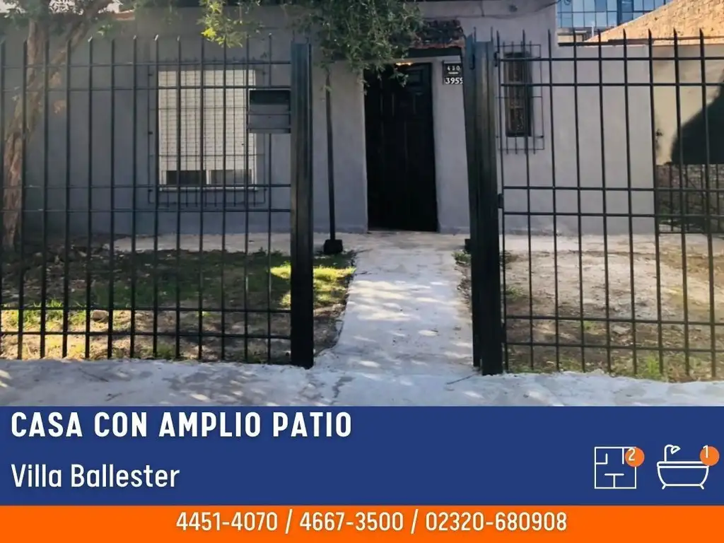 Casa - Venta - Argentina, Villa Ballester - Chaco 450