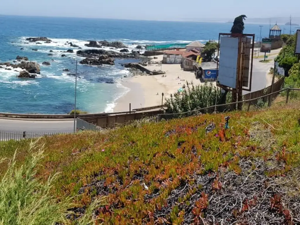 COSTA LILENES, CHILE, DEPARTAMENTO PARA 4 PERSONAS, VISTA AL MAR