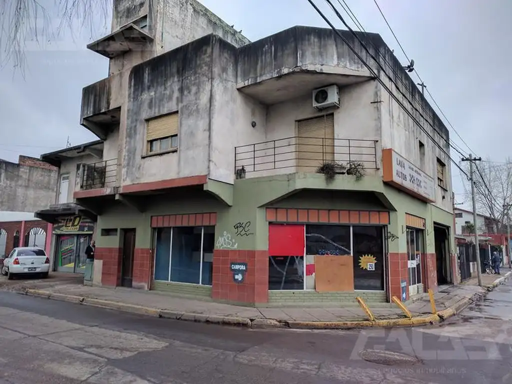 Edificio comercial - departamento - 3 ambientes - 2 dormitorios - 2 locales - Merlo