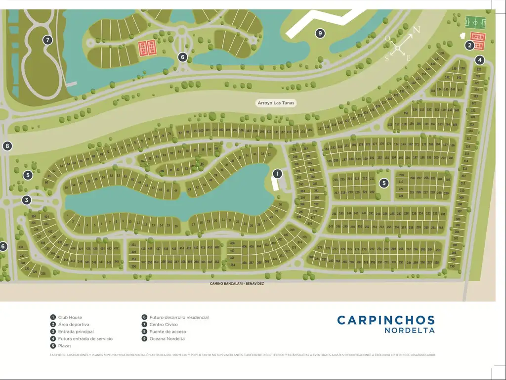 Terreno en Venta en Carpinchos Nordelta