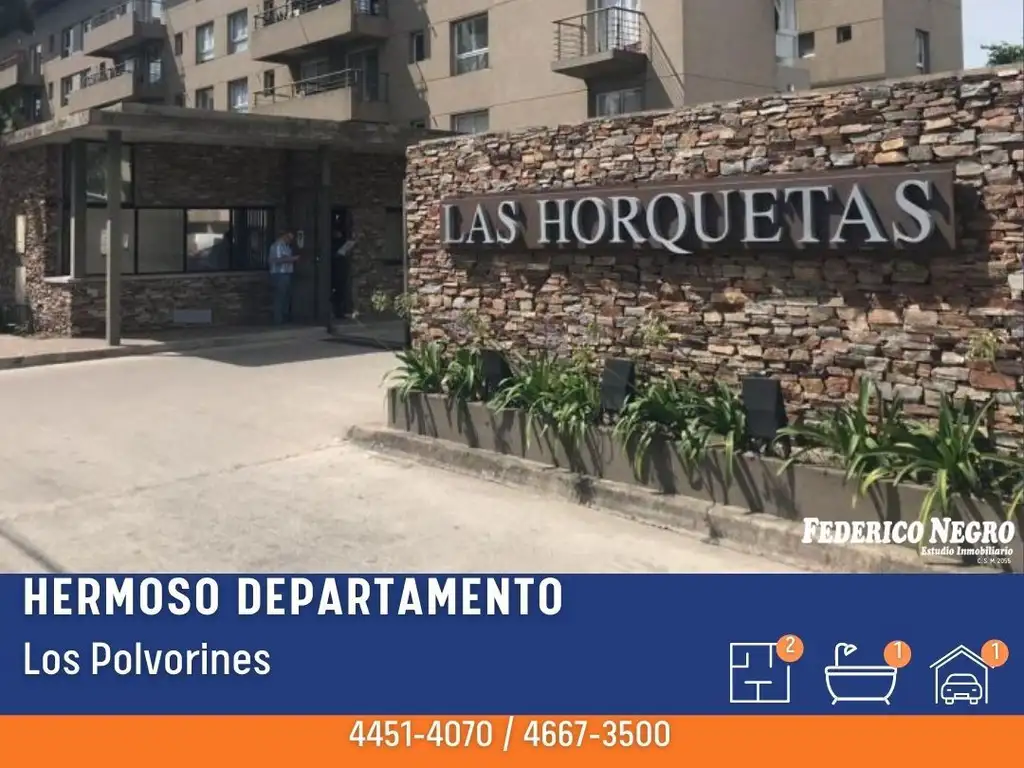 Departamento - Venta - Argentina, Los Polvorines - Jose Leon Suarez 1101